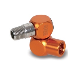 Raccord tournant universel
- en aluminium anodise orange filetage femelle. embout cylindrique bsp filetage male. embout conique bspt
- couplage a tous les embouts avec profil italie et europe