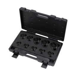 Coffret de clés type qfc. pour un démontage et remontage rapide des raccords hydrauliques difficiles d'acces 
- 19-21-22-24-27-30-32-36-41-46mm permet aussi le serrage avec une clé dynamométrique