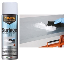 Détergent moussant
Produit de nettoyage moussant, idéal pour tous les types de surfaces, d'outils et de tissus.
À base de sels d'ammonium quaternaire, il crée une mousse active qui nettoie et élimine la saleté et la graisse.
Élimine les mauvaises odeurs. Ne nécessite aucun rinçage. Ce n'est pas un désinfectant.
MODE D'EMPLOI : vaporiser sur la partie à traiter, laisser agir pendant quelques secondes et nettoyer au moyen d'un chiffon sec.
Dans le cas des tissus, sécher après le traitement.
Tester sur une petite partie avant utilisation.