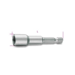 Embout à douille magnétique pour visseuse
- 6mm - long: 65mm - très pratique pour le devissage / vissage de petit vis à tête hexa
- qualité premium beta depuis 1939