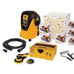 Pack deros premium 1025 l
Extracteur de poussière Mirka 1025 L EU 230V 8999000111
Mirka DEROS 5650CV 125/150mm 5,0 dans son coffret MID5650202CA
Tuyau d'extraction antistatique 27mmx4m+Adaptateur MIN6519411
ABRANET 150mm auto-agrippant P120, 50/unité 5424105012
ABRANET 150mm Grip P180, 50/unité 5424105018
ABRANET 150mm auto-agrippant P240, 50/unité 5424105025
ABRANET 125mm Grip P80, 50/unité 5423205080
ABRANET 125mm Grip P120, 50/unité 5423205012
ABRANET 125mm Grip P180, 50/unité 5423205018
Kit de nettoyage sans tuyau 8999790111
700910120
700910125