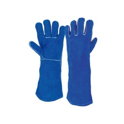 Gants en cuir résistant a la chaleur spécialement concus pour les travaux de soudage - longs
- port agreable et confortable
- avec manchette ouvert
- taille m l xl xxl