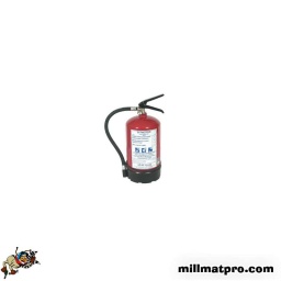 Extincteur pressurise a poudre abc 6kg

- certifié selon la directive sous pression ec/97/23(ped) avec marquage ce
- homologue nf/en3
- efficace sur tous types de feux
- homologue marine de plaisance
- livre avec son support

- réservoir acier embouti
- peinture Résine polyester
- vanne en Résine acetalique
- mano de pression en laiton nickele
- support plastique
- gaz propulseur azote
- lance renforcé equipe d'une buse
- dia ext 180
- hauteur 450mm - revêtement anti corrosion