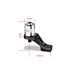 Multiplicateur de couple avec bras de reaction 5:1
- puissance sortie max: 1000nm
- carrée entre 1/2 sortie 3/4''
- important: le rapport de multiplication 5:1 signifie que le couple d'entree est multiplie par 5
a la sortie par le multiplicateur (exemple: in 20 nmm out 100 nm).
- qualité premium beta depuis 1939