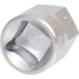 Pour remettre en place un piston de frein en bon état dans l'étrier, sans l'endommager 
Douille aimantée 
Entraînement 12 mm avec une clé à cliquet 
Utilisation facile 
Finition satinée 
Chrome Vanadium 

