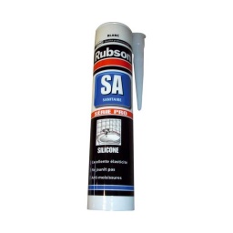 Mastic silicone blanc
antimoisissures
- spécial sanitaires
- excellente elasticite
- ne jaunit pas