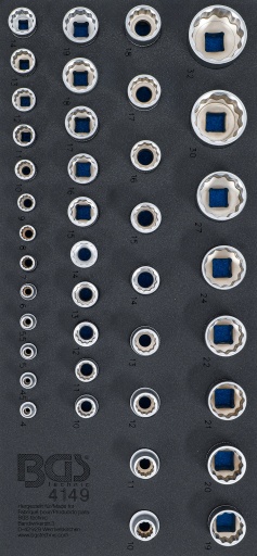 Module douilles 12 pans 40 pièces