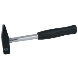 Selon DIN 1041
Avec manche en acier
Version forgée
Bords durcis par induction
Bord de tête et surface de frappe polis
Bords arrondis
Tête thermolaquée
Tête de marteau en acier haute résistance