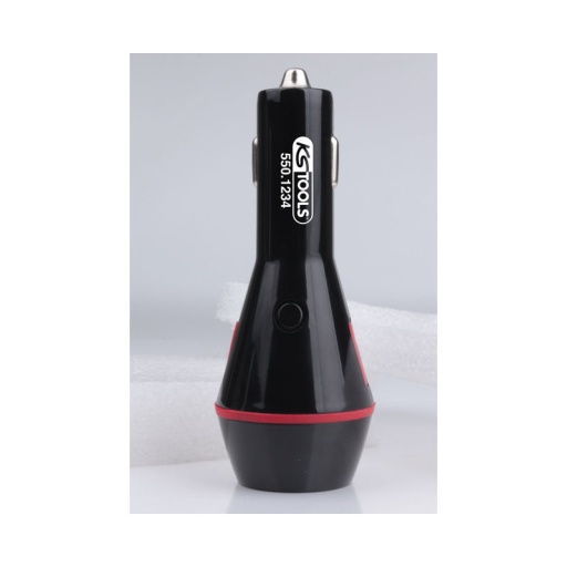 Lampe de poche à led rechargeable avec double prise usb