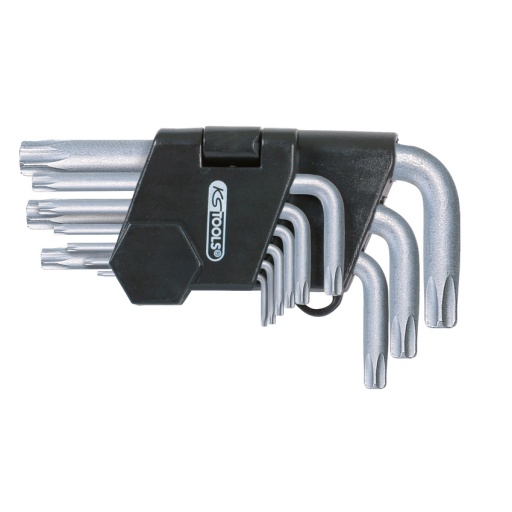 Jeu de 9 clés mâles courtes TORX®
