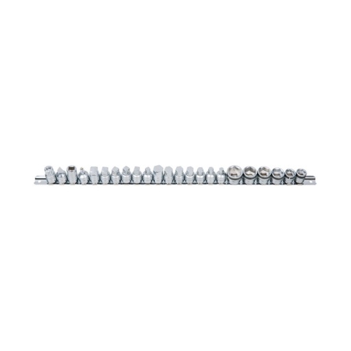 Rail de douille vidange aimante 23 pièces