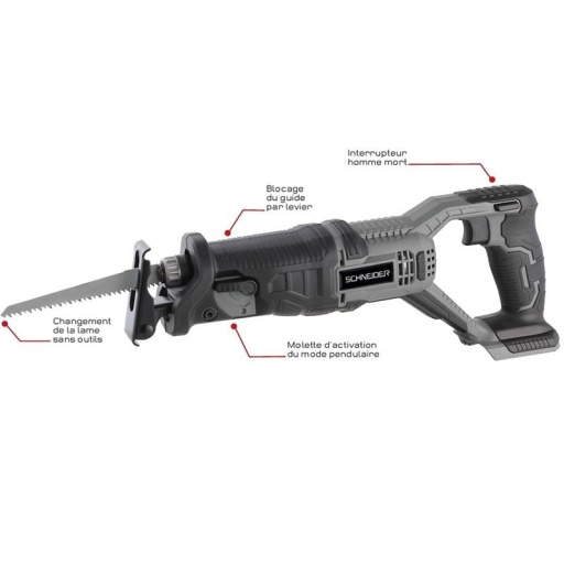 Scie Sabre 20v Sans Batterie & Chargeur