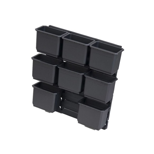 Lot de 9 inserts pour boite de transport 