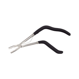Pince pour bougies
- poignées gainées de pvc
- mors a denture longitudinale
- ouverture automatique
- pour retirer les bougies de préchauffage du cylindre
- permet égalment de retirer les fiches de connexion des bougies de préchauffage difficilement accessibles