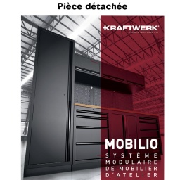 Votre aide astucieuse pour l'ordre : KRAFTWERK MOBILIO BLACK Meuble bas avec poubelle et porte-papier

Le meuble bas KRAFTWERK MOBILIO BLACK avec poubelle et porte-papier est le complément idéal pour tout atelier qui accorde de l'importance à la propreté et à l'efficacité. 
Ce meuble bien pensé allie un espace de rangement pratique à des possibilités de stockage intelligentes pour les déchets et le papier, vous permettant de rester organisé et structuré pendant votre travail.

Organisation efficace facilitée
Le meuble bas dispose d'un tiroir à roulements à billes avec extension complète et d'une hauteur de 295 mm, qui se manipule particulièrement confortablement grâce à une poignée continue. 
Que vous souhaitiez ranger des outils ou des accessoires, grâce à sa construction stable, vous avez toujours un accès facile au contenu. 
Avec sa combinaison réfléchie de tiroir, de poubelle et de porte-papier, le meuble bas assure l'ordre et la propreté dans votre atelier sans prendre de place.

Flexibilité convaincante
Comme tous les meubles bas de la série KRAFTWERK MOBILIO, ce modèle est également autonome et peut être combiné de manière flexible. 
Vous pouvez facilement étendre le meuble bas avec des plans de travail en multiplex de hêtre ou en acier inoxydable 430 pour optimiser votre espace de travail. 
La construction bien pensée vous permet d'intégrer le meuble bas de manière individuelle dans votre environnement d'atelier et de l'adapter exactement à vos besoins.

Design durable pour un usage quotidien
Le meuble bas KRAFTWERK MOBILIO arrive préassemblé et est prêt à l'emploi immédiatement. 
Sa construction stable ainsi que son traitement de haute qualité en font un compagnon durable dans votre atelier. 
Avec sa couleur noire moderne, il s'intègre également visuellement dans tout environnement de travail. 
La fonctionnalité rencontre un design élégant qui valorise votre atelier.

Tout à portée de main et propre
Grâce à la poubelle intégrée et au porte-papier, vous avez toujours tout sous contrôle pendant votre travail. 
Les petits déchets peuvent être éliminés directement, et avec le porte-papier, vous avez toujours des notes ou des plans à portée de main. 
Ce meuble bas vous aide à maintenir vos processus de travail de manière efficace et propre, afin que vous puissiez vous concentrer sur l'essentiel. 
Dimensions : L 680 x H 910 x P 458 mm

Avec le meuble bas KRAFTWERK MOBILIO BLACK avec poubelle et porte-papier, vous rendez votre espace de travail encore plus fonctionnel et assurez plus d'ordre et d'efficacité dans votre atelier.