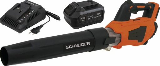 Souffleur de feuilles à batterie 20V - 550 m³/h batterie 4Ah chargeur 3A