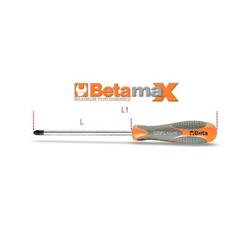 Tournevis pozidriv pz0 betamax