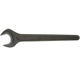 Clé à fourche simple brunie
Selon DIN 894 / ISO 3380
Fourche inclinée à 15°
Pour gros travaux
Tête brunie
Acier traité