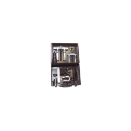 Coffret d'extracteurs par prise intérieure 8" 10.0 - 45.0 mm - peut etre utilise en prise interne ou externe en inversant les griffes
- peut etre utilise avec differentes griffes et vis de force hydraulique disponibles en accessoires
- lames multiples
- pour les roulements positionnes pres de l'alesage
- vis de force extremement robuste avec filetage durci
- en acier spécial
- dans un coffret métallique robuste
-extracteur de précision pour prise intérieure. 10 - 13 mm 
-extracteur de précision pour prise intérieure. 14 - 19 mm 
-extracteur de précision pour prise intérieure. 20 - 25 mm 
-extracteur de précision pour prise intérieure. 25 - 30 mm -extracteur de précision pour prise intérieure. 30 - 37 mm -extracteur de précision pour prise intérieure. 38 - 45 mm 
-potence pour extracteur de précision pour prise intérieure. 35 - 75 mm - extracteur à 2 griffes. 20 - 90 mm  griffes 100 mm 
- extracteur à 2 griffes. 10 - 60 mm - mandrin. 8" 5 - 32 mm 