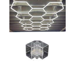 Connexion en L pour LED hexagone