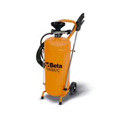 Pulvérisateur 25l monté sur roues
Pulvérisateur sur roues de 25 l, polyvalent et fonctionnel il est parfait pour tous les besoins !
Tuyau anti-enchevêtrement, buse en inox, indicateur de niveau et régulateur de pression permettant une double fonction : pulvérisation et mousse. Cet outil extrêmement polyvalent est idéal pour une utilisation variée dans tous les secteurs.


Données techniques :
- Capacité du réservoir : 25 l
- Longueur du tuyau d'alimentation : 5 m
- Pression de service maximale : 4 à 5 bars
- Longueur de la buse : 0,65 m
- Pression maximale du réservoir : 8 bars