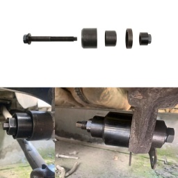 Le Laser 8127 a été développé pour permettre à l’utilisateur de déposer et remplacer en toute sécurité le coussinet inférieur de moyeu arrière sur la Range Rover Evoque et la Land Rover Freelander. Le 8127 a été spécialement conçu pour être utilisé avec un démontage minimal des composants du véhicule pour la dépose et le remplacement du coussinet.

Les applications comprennent : Land Rover Freelander 2 (L359) à partir de 2006, Range Rover Evoque (L538) à partir de 2011.
Dépose et installation du coussinet inférieur de moyeu arrière.
Pour utilisation sur le véhicule, en minimisant la procédure de démontage de la suspension exigée.
À utiliser uniquement avec des outils à main. Fabriqué à Sheffield.
Utilise une vis de force mécanique. Toujours veiller à ce que la vis de force soit propre et lubrifiée avec de la graisse au bisulfure de molybdène