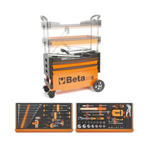 Servante portative c27s + 108 outils beta easy