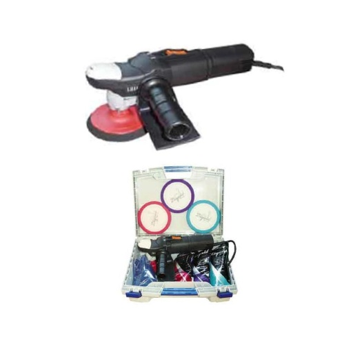 Coffret complet lustreuse pro électrique 900w 150mm + accessoires + produits
