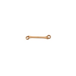 Clé polygonale contre coudée 8x10mm antidéflagrant 

- alliage aluminium/bronze
- long 150mm - 54gr

toutes les informations de l'outillage antidéflagrants kstools dans la fiche technique