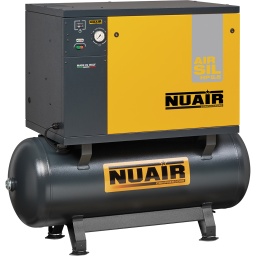 Compresseur à piston insonorisé 5,5 CV 270 litres NB5/5.5/270/SIL 
CE ISO IR-C-3
Compresseur à piston insonorisé de 5,5 CV sur cuve de 270 litres. Tête NB5 aluminium, cylindres fonte bi-étagés. Vitesse de rotation : 1250 tr/min. Tension : 400 V Tri.
Type de cylindres	bi-étagé
Modèle tête	NB5
Puissance sonore (dB (A))	64
Vitesse de rotation (tours/min)	1250
Volume du réservoir (L)	270
Volume engendré (m³/h)	38
Puissance (kW)	4.00
Puissance (CV)	5.50