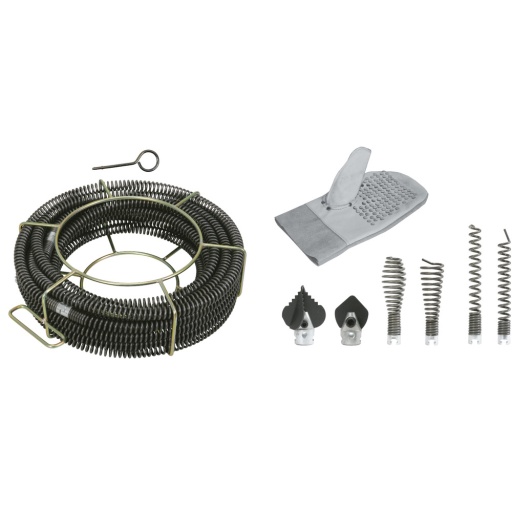 Jeu de déboucheur de canalisations Ø 22mm 14 pcs