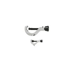 Coupe tube plastique à avance rapide 50-140mm 
- 1 molette de rechange inclue dans la poignée
- pour pe-pp-pb-pudf-pvc et tuyaux composite
- coupe tube avance recul rapide