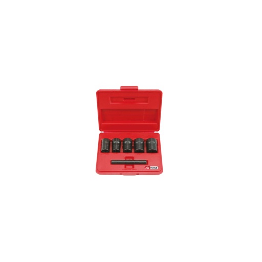 Coffret douilles chocs arraches écrous 1/2
