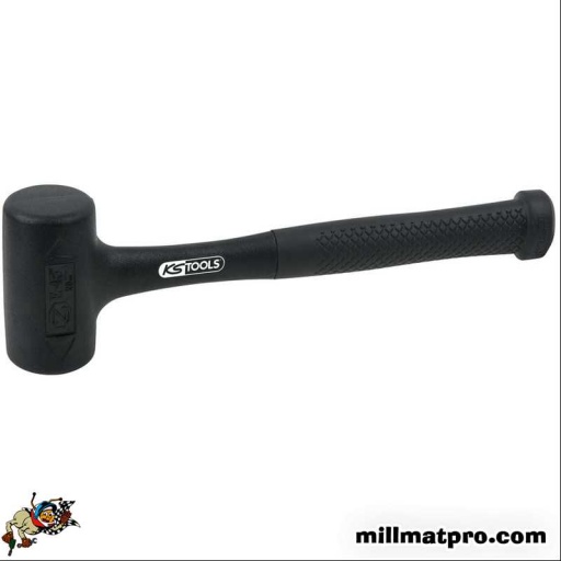 Maillet sans rebond - tete Ø60mm- 1266g - enrobé en matière polyurethane