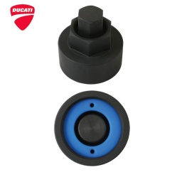 Extracteur de volant-moteur pour la dépose du volant d'allumage du vilebrequin
Applications : Ducati Panigale 1199 à partir de 2012 et Panigale 1299 à partir de 2015
Équivalent de l'OEM 88713.3880
Filetage M55 x 1,5mm
À utiliser selon les instructions données par le constructeur
