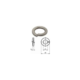 Rondelle grower diamètre 22

- materiau :acier zingue blanc
- d1:22mm norme nfe 25-515