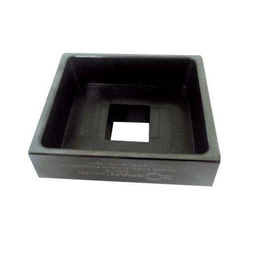 Douille rectangle moyeux mann/mercedes (skvl5) 60x76mm 