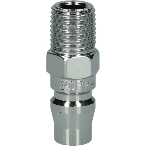 Raccord pneumatique en m&eacute;tal 1/4'' AG Asie