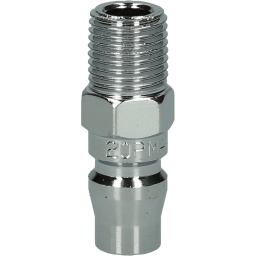 Pour tuyaux d&rsquo;admission d&rsquo;air filetage ext&eacute;rieur 1/4"
corps en acier
Surface nickel&eacute;e
Longueur nominale 7,75 mm
