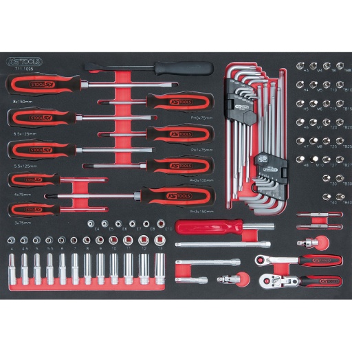 Module de douille 1/4 95 pcs modules système 1/1