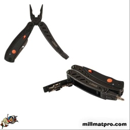 Outil multifonction 9 en 1 en acier inoxydable
Pince à becs longs à ressort avec attrape-tube et coupe-fil intégrés.
Outils dans la poignée : Porte-embout magnétique avec 4 embouts – cruciforme Ph2, plat 5 mm, Torx* T15, hexagonal 2 mm ; scie ; lame de couteau ; coupe-corde et outil à dénuder.
Lampe à LED, avec port de charge micro USB (pour la batterie Li-ion incorporée). Temps de recharge 40 min environ ; durée de fonctionnement 1,5 h environ.
Taille refermé : 10,6 x 4,4 cm ; taille ouvert : 15,6 x 8,5 cm ; poids : 321 g.
Poignées, mâchoires de pince et outils en acier inoxydable. Livré dans une pochette en nylon pour un rangement facile et sûr. CE et ROHS