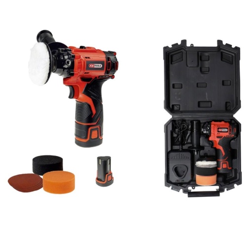 Polisseuse sur batterie 12 V avec accessoires