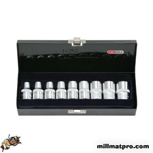 Coffret douille torx femelle 