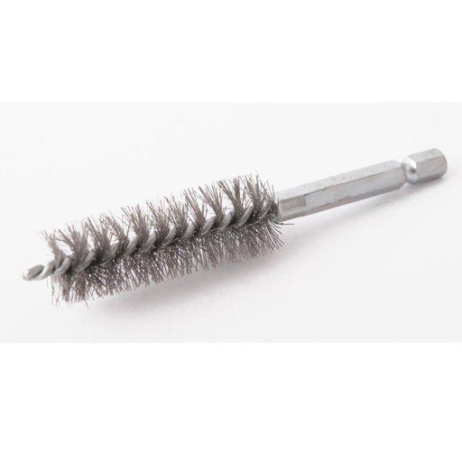 Lot 10 brosses métal ø18mm x Q. 6,35 mm pour nettoyage puits et sièges injecteurs