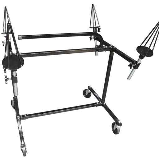 Chevalet préparation 4 jantes Ht. 870 à 1050 mm