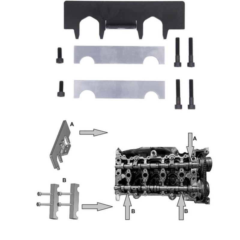 / Kit de calage moteur - pour Mercedes-Benz 1.6 et 2.0 L  essence > Outillage auto > Outillage par marques > Pour Mercedes > Kit de calage  moteur - pour Mercedes-Benz 1.6 et 2.0 L essence