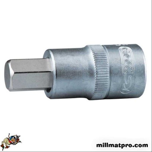 Douille tournevis 6 pans 1’’, 19 mm