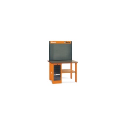 Etabli d'atelier basic 6 tiroirs beta
- bloc de 6 tiroirs installes sur glissieres télescopiques avec verrouillage centralise.
- deux panneaux perforés amovibles  pour le support des outils.
- possibilité de positionnement au mur 
a l'aide des trous presents dans la partie posterieure.
- plan de travail en bois multicouche. revêtement en lamine plastique. avec deux trous pour la fixation d'un étau 1599 m100 a comm nder separement.
- qualité premium beta depuis 1939