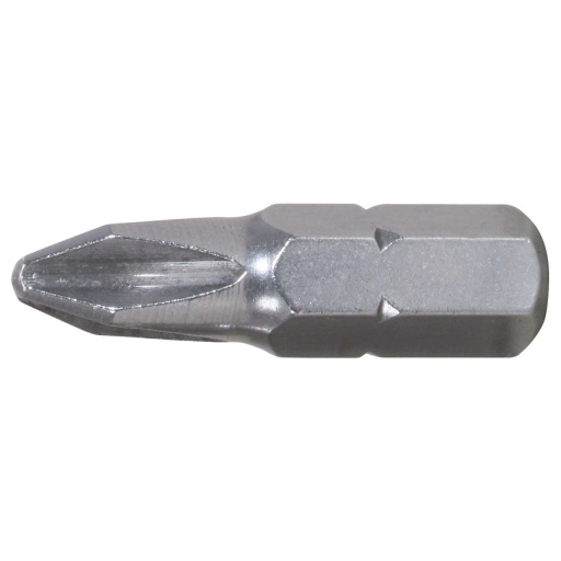 Boite de 5 embouts de vissage INOX PHILLIPS 1/4" - L.25mm, PH1