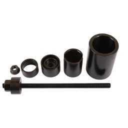 Kit d'outils pour silent blocs de moyeu arrière - BMW
Kit complet pour la dépose et la pose des silent blocs extérieurs arrière montés sur le bras de carrossage et le bras oscillant longitudinal des BMW Série 1 et 3.
Les applications incluent : BMW Série 1 (de E81 à F20) de 2004 à 2012.
Plus : BMW Série 3 (de E90 à E93) de 2004 à 2012.
Équivalent aux outils d'origine 33 4 450, 33 4 460 et 33 4 480.
Fabrication  en Angleterre
